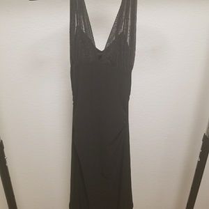 Black with Lace Cocktail Dress